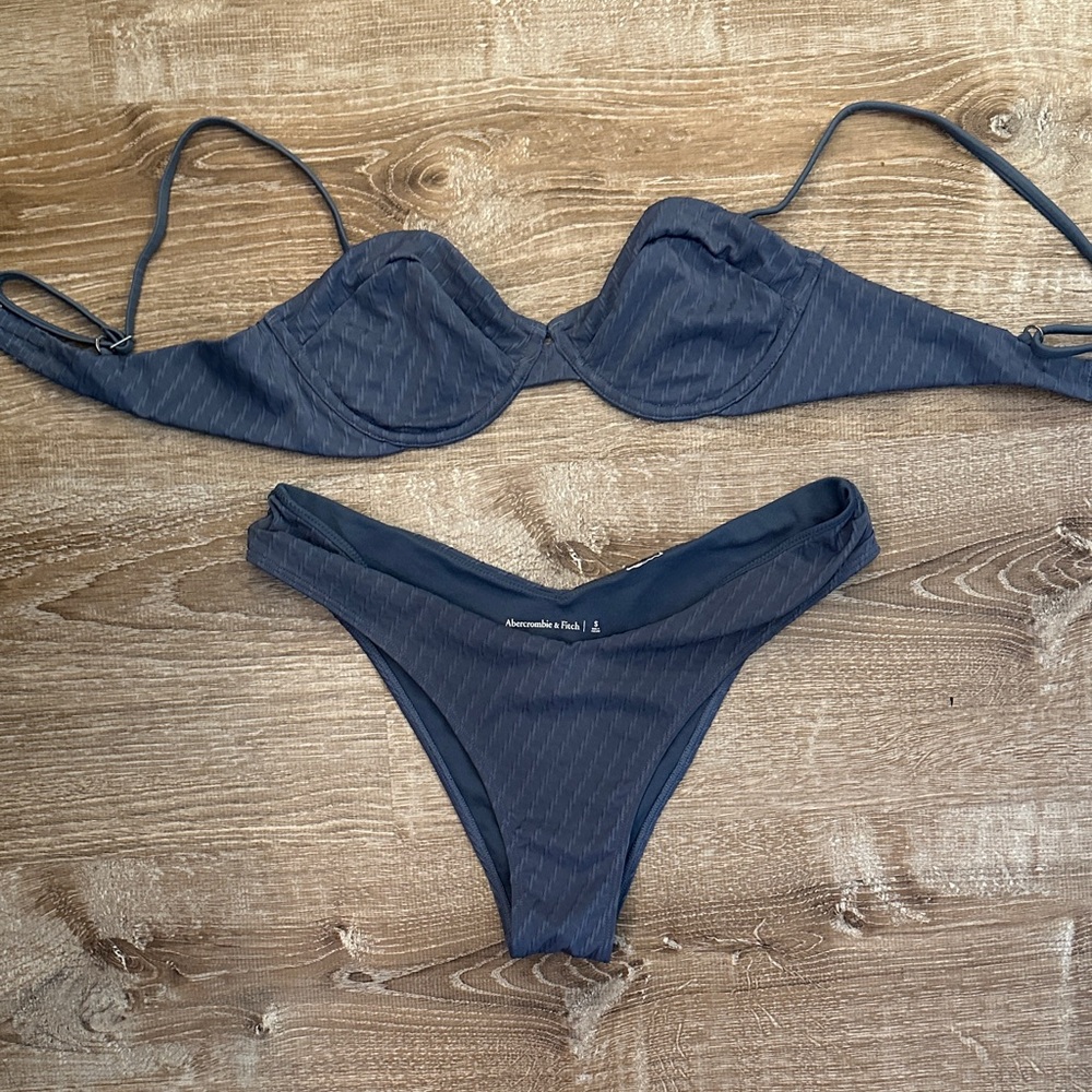 Abercrombie Blue Bikini Set